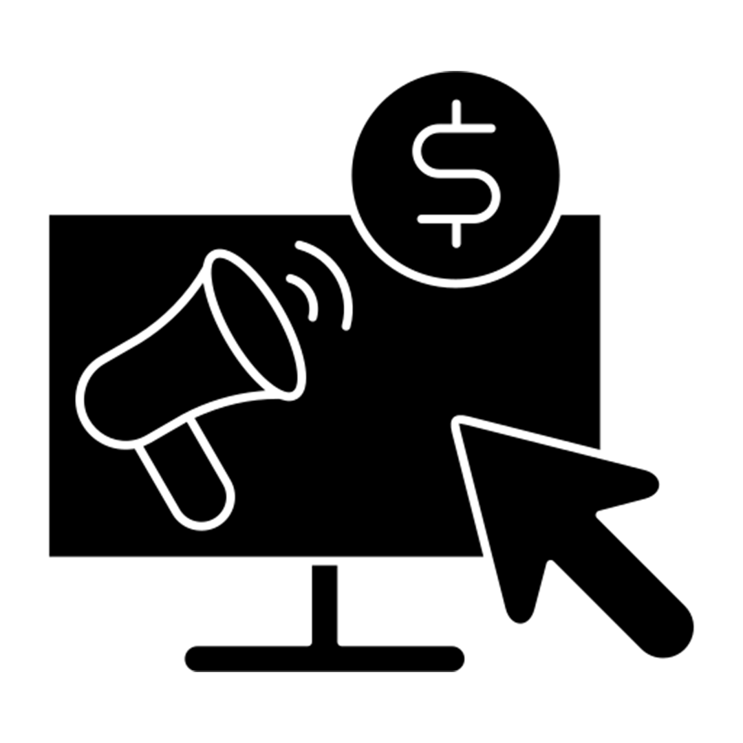 Thunderbolt icon symbolizing data driven advertising and PPC
