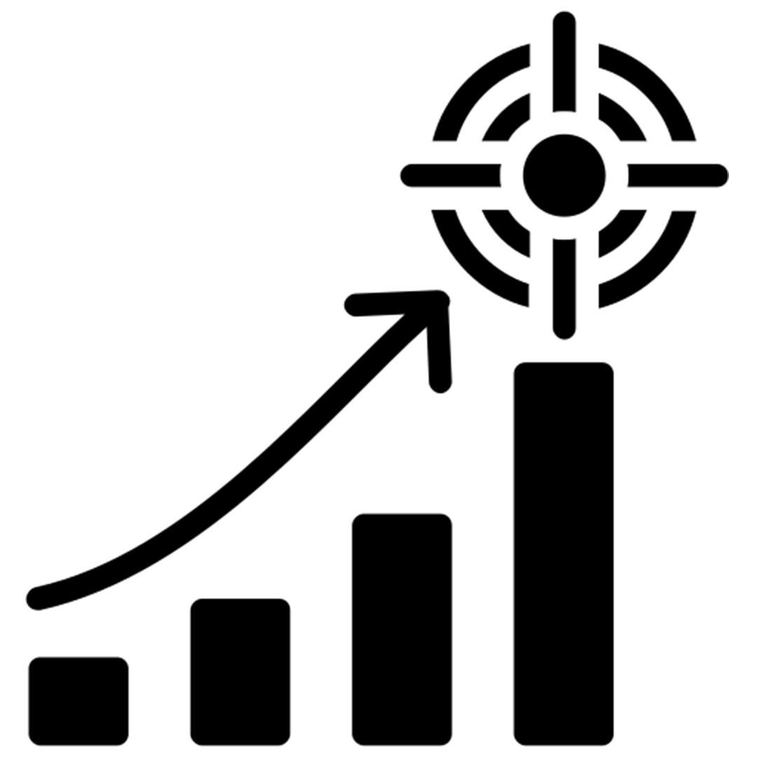 Rocket icon representing growth focused digital marketing