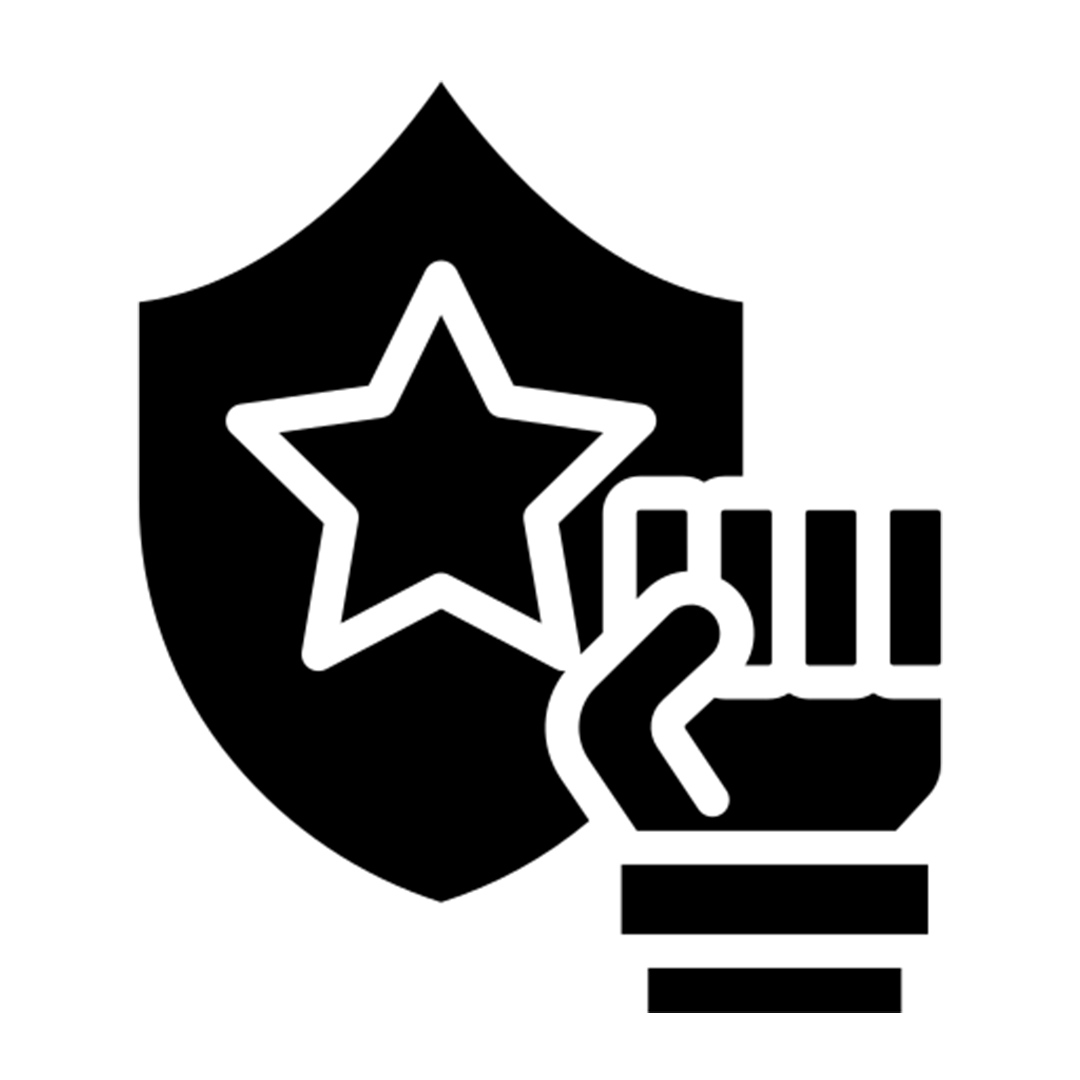 Loudspeaker icon representing reputation and authority building
